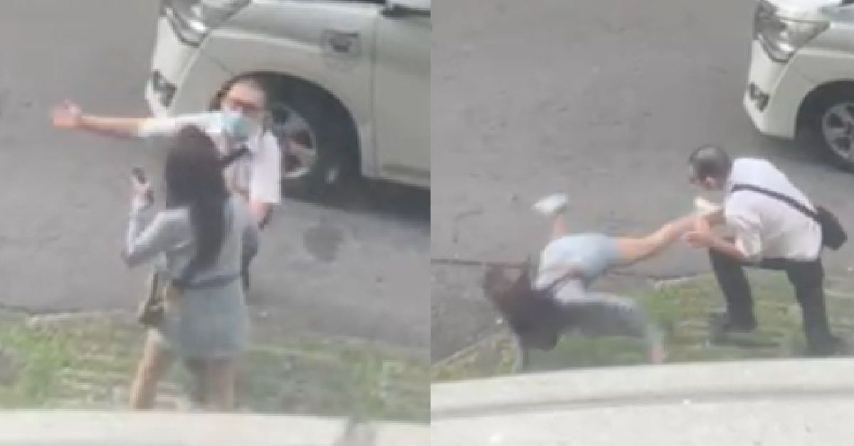 WOMAN KICKED MAN’S CAR, KENA ONE TIGHT SLAP THAT SENT HER BACK IN TIME