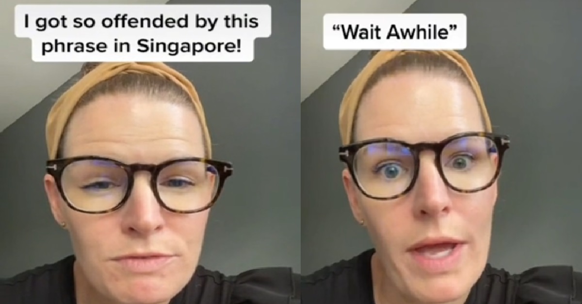 ANG MOH NOT HAPPY BECAUSE SHE WAS TOLD TO “WAIT AWHILE” AT S’PORE CLINIC