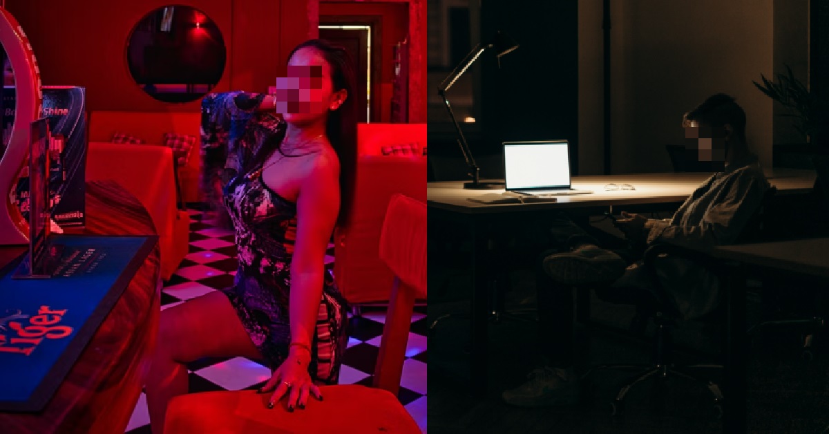 LONELY MAN HIRES ESCORT TO DRINK WITH HIM BECAUSE HE HAS NO ONE TO TALK TO