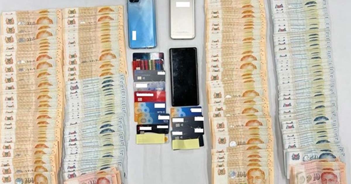 FOUR MEN WERE ARRESTED BY POLICE FOR UNLICENSED MONEY LENDING