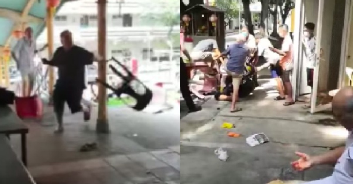 BUKIT MERAH SLASHING VICTIM – FIGHT STARTED OVER $1 CHANGE FROM 3 YRS AGO
