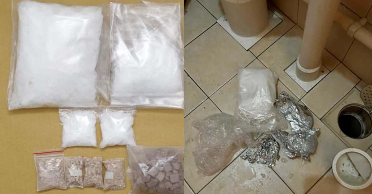1KG OF DRUGS SEIZED IN JALAN BUKIT MERAH, 5 ARRESTED BY AUTHORITIES