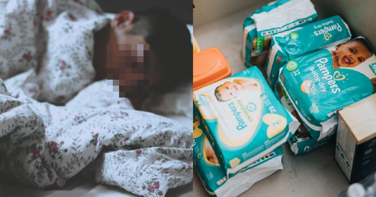 GIRL SLEPT WITH BF, WOKE UP AND SAW HIM WEARING SOAKED DIAPERS