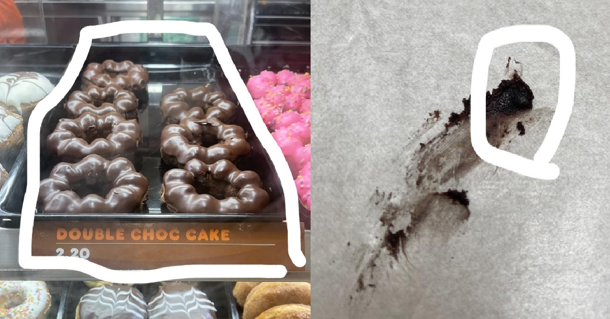 WOMAN BLED AFTER BITING INTO GLASS SHARD FOUND INSIDE HER DONUT