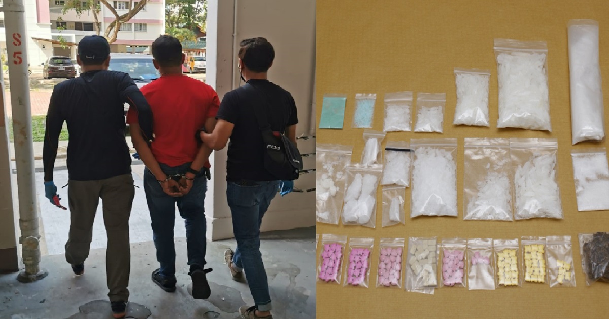 $470K WORTH OF DRUGS SEIZED, 100 DRUG SUSPECTS ARRESTED BY CNB