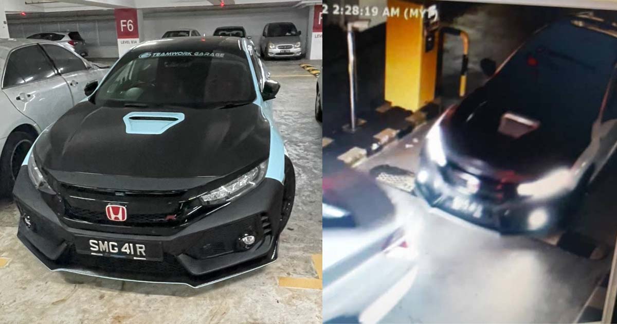 SINGAPOREAN’S HONDA CIVIC STOLEN FROM GENTING HIGHLAND’S CARPARK