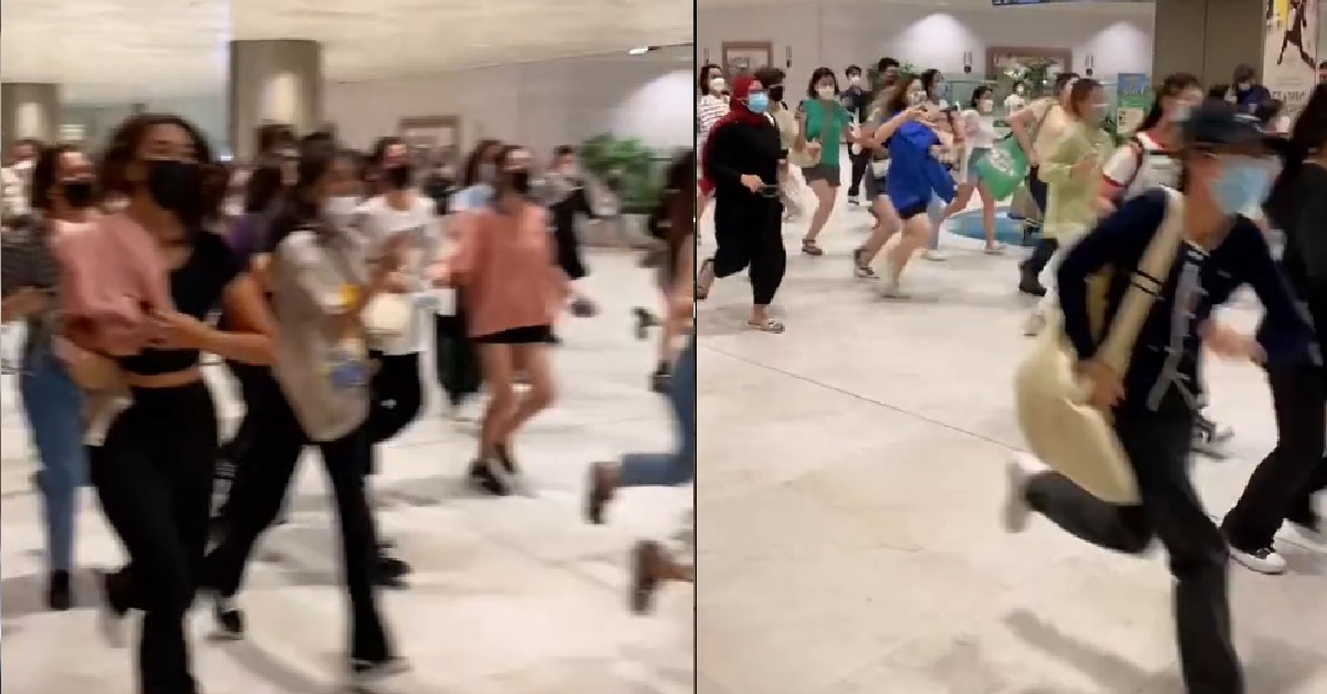HORDES OF XMMs DASHING TO SEE KPOP BOYBAND AT AIRPORT LIKE ZOMBIE APOCALYPSE