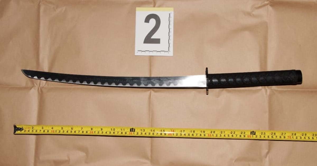 MAN CHARGED AFTER USING KATANA SWORD TO CHASE ANOTHER IN HOUGANG