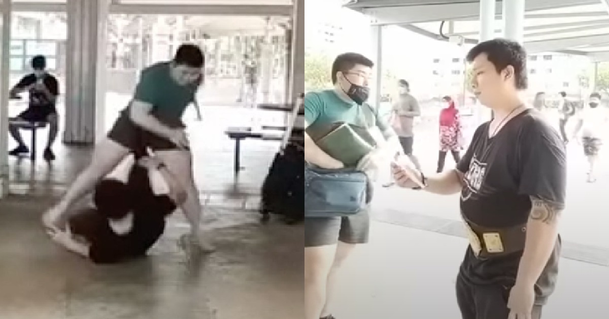 S’PORE POLICE LOOKING INTO KURT TAY’S FIGHT WITH HATER @ HDB VOID DECK