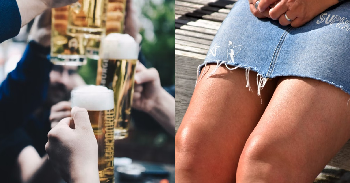 GIRL’S BF GOT DRUNK & RUBBED ANOTHER GIRL’S LEG IN FRONT OF HER
