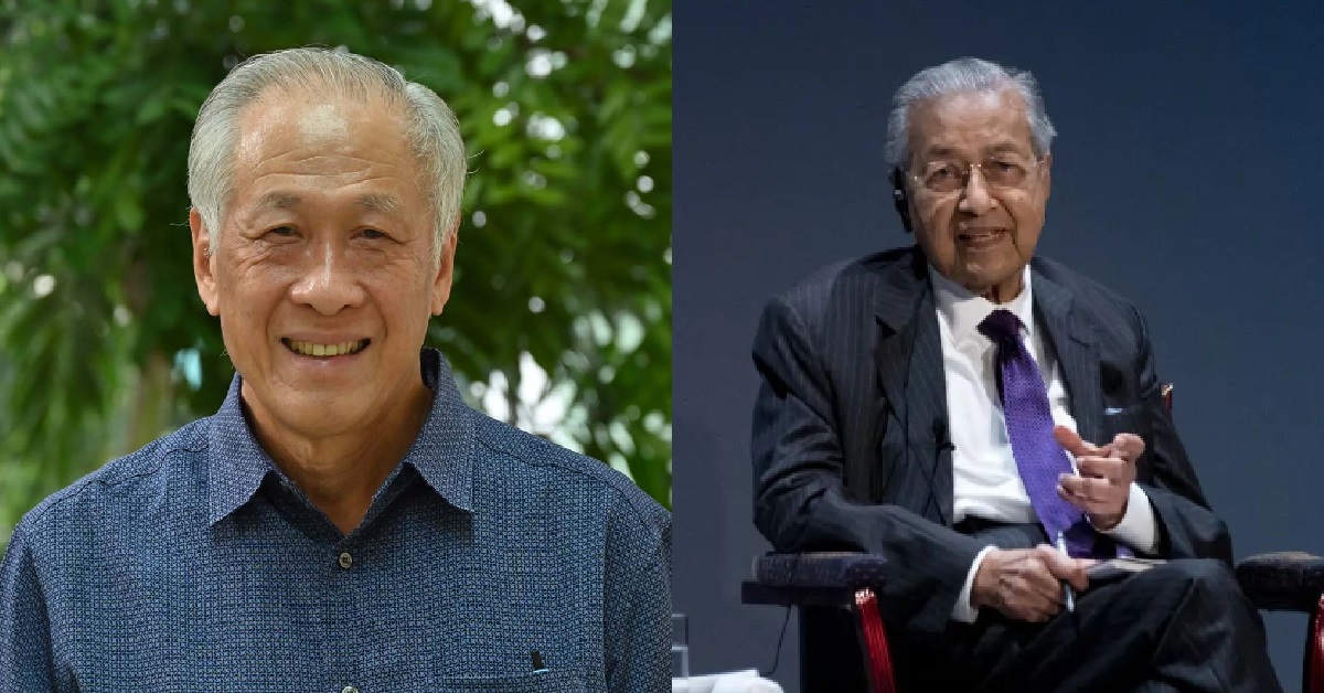 NG ENG HEN RESPONDS TO MAHATHIR’S COMMENTS ON OWNERSHIP OF S’PORE & RIAU ISLANDS
