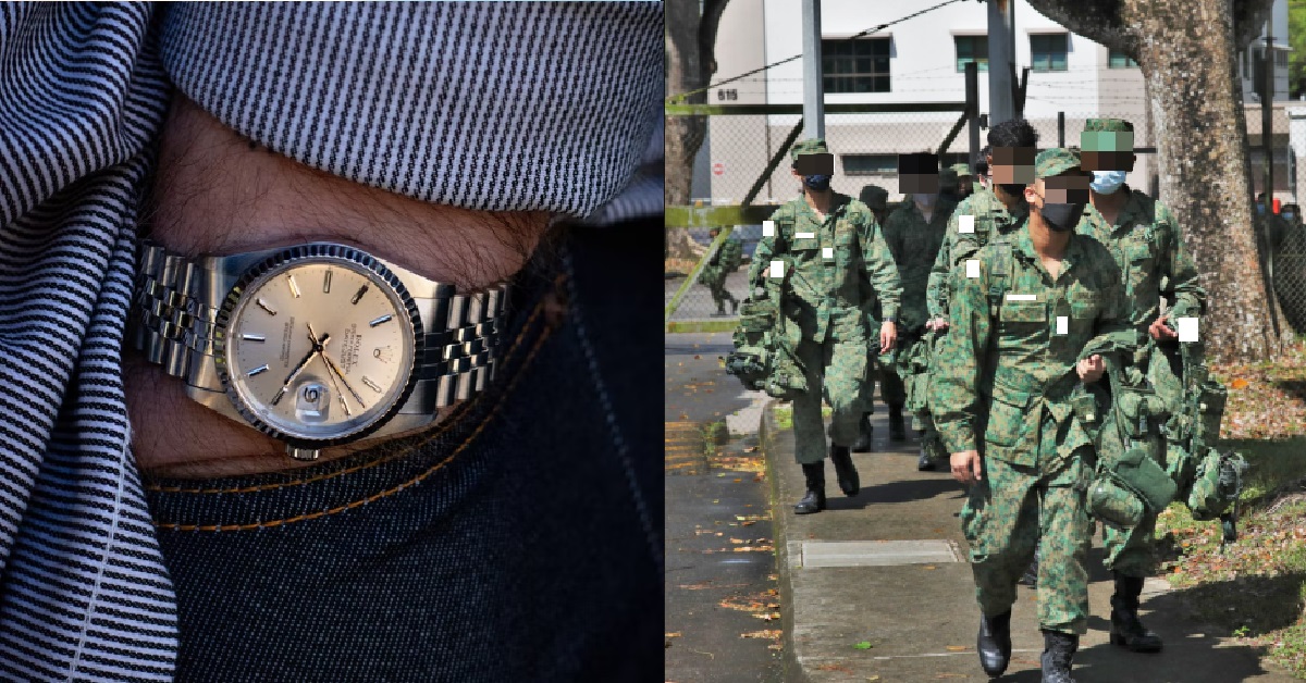 INSURANCE AGENT SOLD SAVINGS PLAN TO HIS WHOLE PLATOON DURING RESERVIST, BOUGHT ROLEX