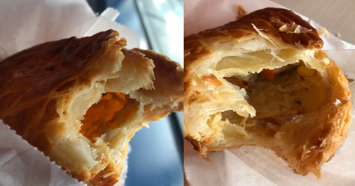 MAN BOUGHT PIE FOR $4, OPEN UP AND FIND OUT INSIDE ACTUALLY KOSONG