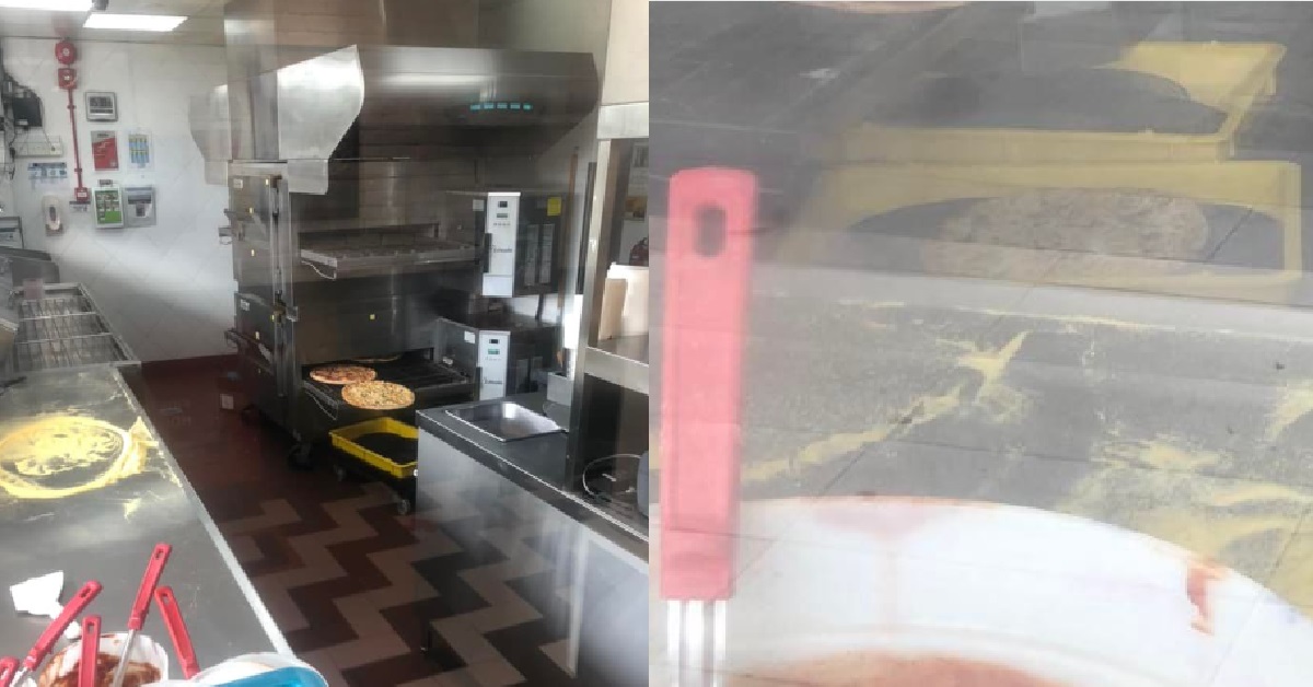 GUY’S PIZZA CAME LATE, STAFF TOLD HIM HIS PIZZA DISAPPEARED FROM THE OVEN