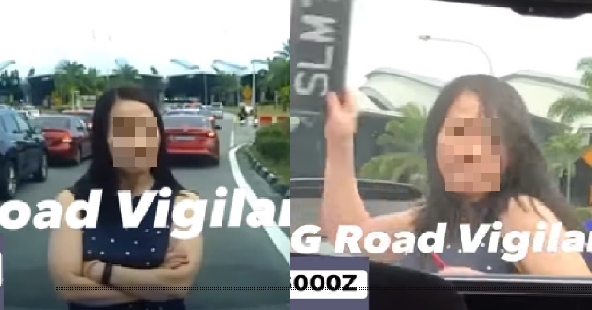 INSANE ROAD RAGE – WOMAN RIPS OUT DRIVER’S LICENSE PLATE, THROWS AT HIS WINDOW