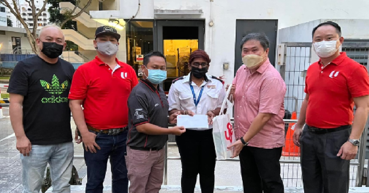 DRIVER ALLEGEDLY DROVE CAR OVER SECURITY GUARD’S FOOT @ BALESTIER CONDO