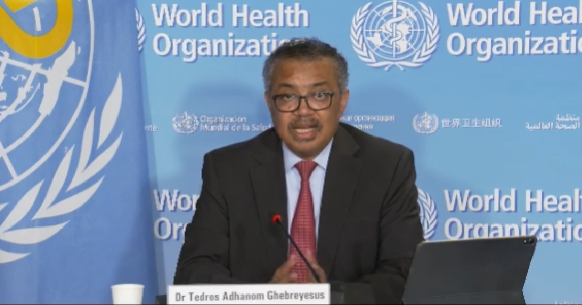 WHO: COVID PANDEMIC IS “NOWHERE NEAR OVER”, VIRUS “RUNNING FREELY”