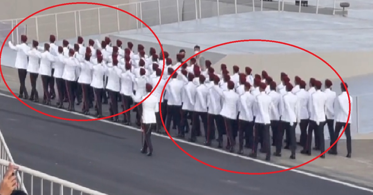 COMMANDOS MESSED UP MARCHING DURING NDP PREVIEW, LEFT & RIGHT CAN’T DIFFERENTIATE