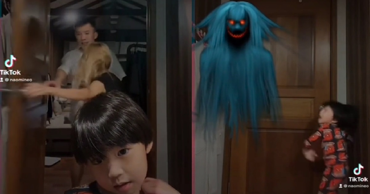 NAOMI NEO PLAYS “GHOST” PRANK ON TODDLER SON, LOCKS HIM INSIDE ROOM