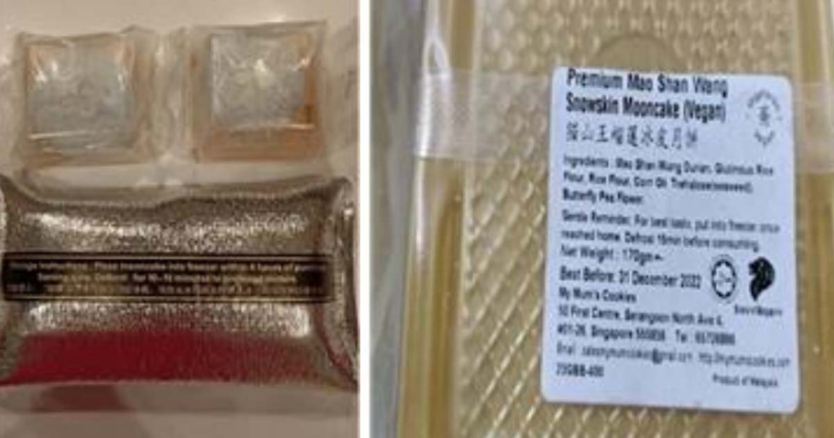 E.COLI DETECTED IN MY MUM’S COOKIES PREMIUM MOONCAKE, SFA CALLS FOR RECALL