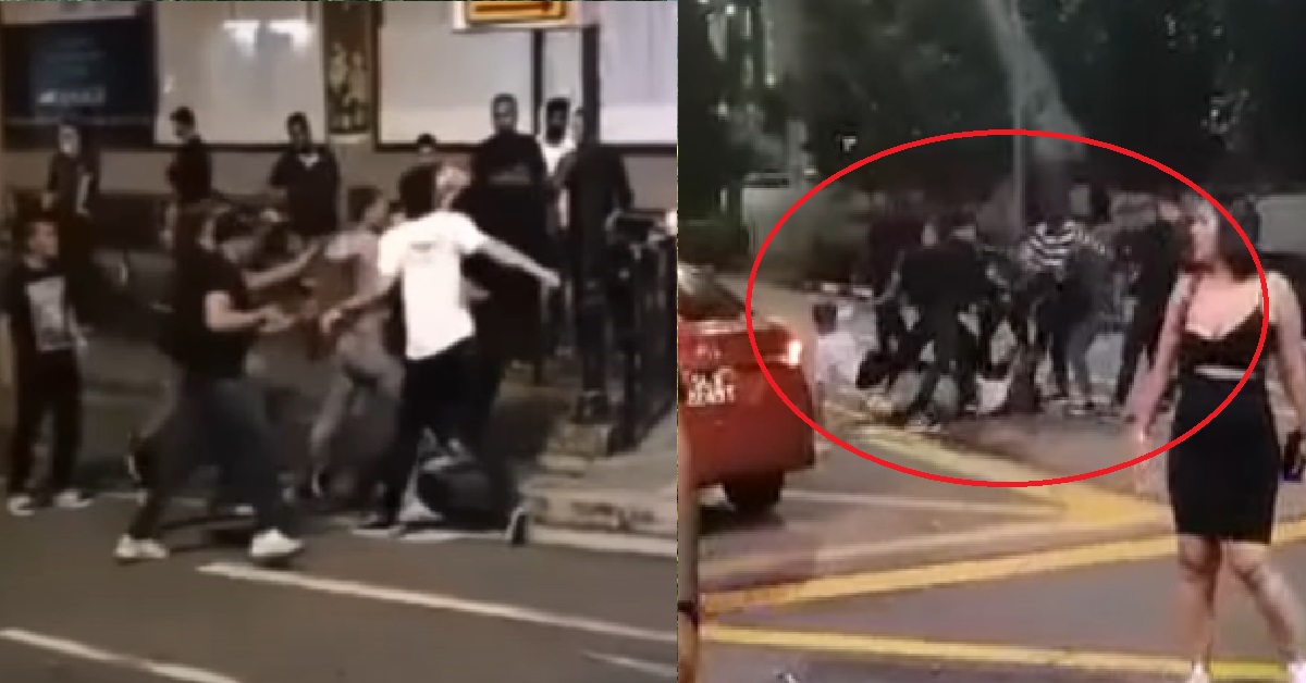 3 MEN ARRESTED AFTER HUGE FIGHT BROKE OUT @ ORCHARD, CHARGED WITH RIOTING