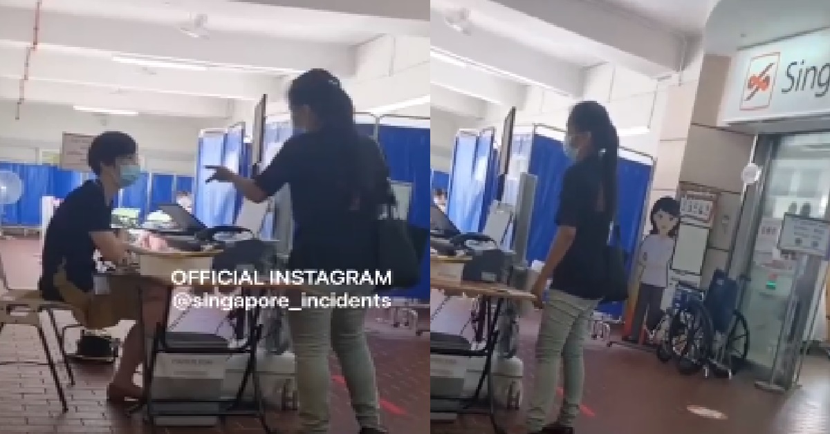 IMPATIENT WOMAN CAN’T TAHAN QUEUE ANYMORE, DEMANDS TO SEE DOCTOR RIGHT AWAY
