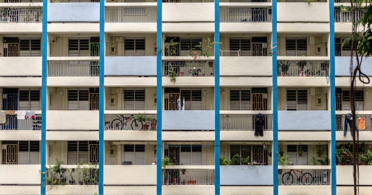 MAN RENOVATING NEW HDB UNIT, SAW NEIGHBOUR LETTING THEIR DOG PEE OUTSIDE HIS HOME