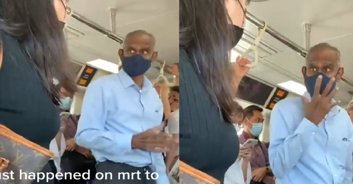 UNCLE SCOLDS WOMAN FOR COUGHING IN MRT: “YOU ARE SPREADING THE DISEASE TO EVERYONE!”