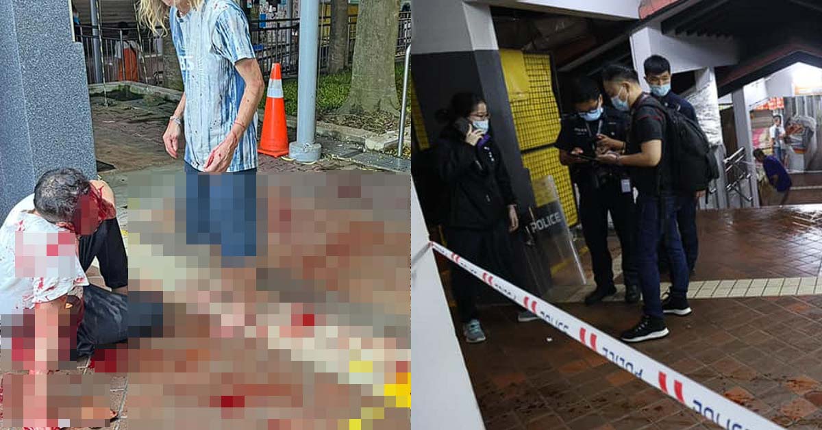 37 Y.O MAN SLASHED IN HEAD & NECK AT TECK WHYE LANE LAST NIGHT