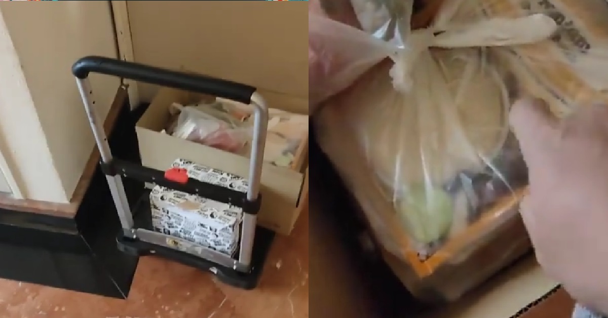 DELIVERY DRIVER ALLEGEDLY LEFT MAN’S CHILLED ITEMS IN “OUTSIDE HEAT”