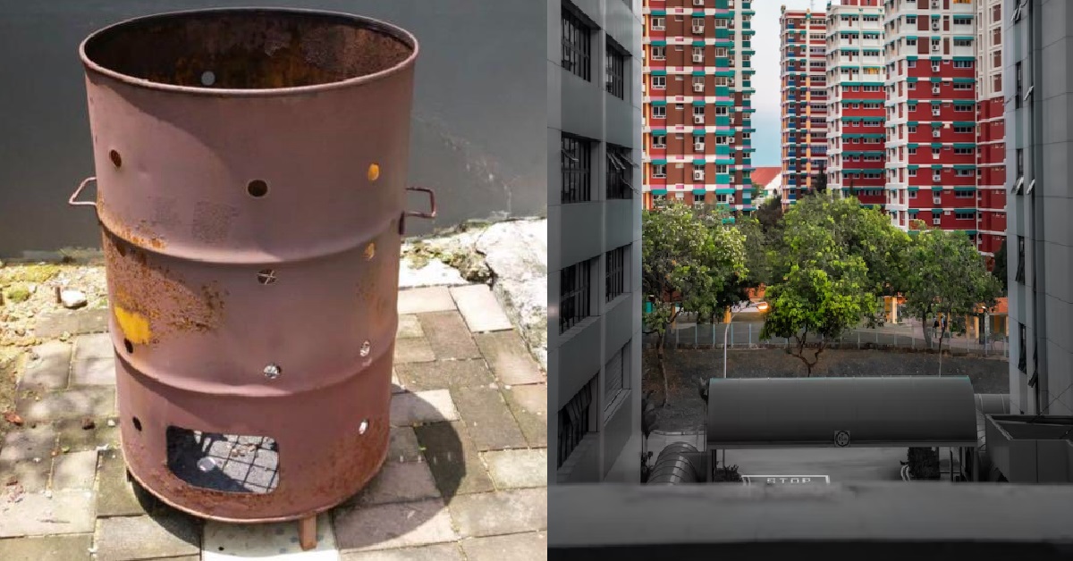 WOMAN’S HOME SMELLS LIKE SMOKE – NEIGHBOURS POOLED 3 JOSS PAPER BINS UNDER HER BLOCK