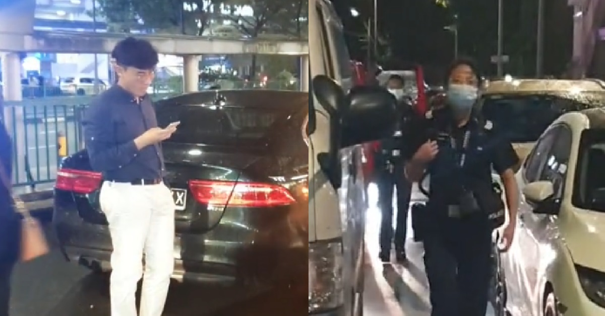 JAGUAR DRIVER IN VIRAL BUKIT TIMAH PARKING DISPUTE, SHARES HIS SIDE OF THE STORY