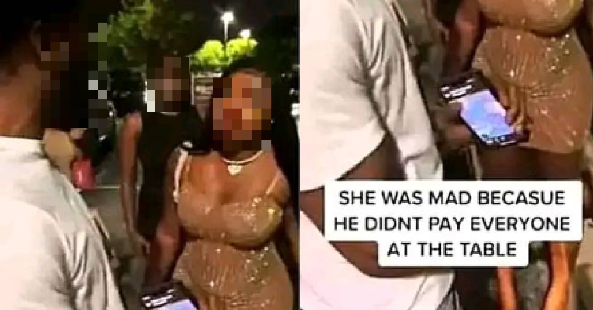 MAN WANTED TO BUY WOMAN DINNER, BUT SHE BROUGHT 18 FRIENDS ALONG WITH HER