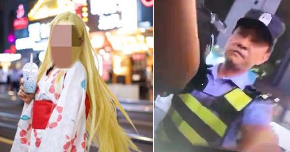 PRC WOMAN ARRESTED FOR COSPLAYING AND WEARING A “KIMONO” & NOT WEARING CHINESE CLOTHES