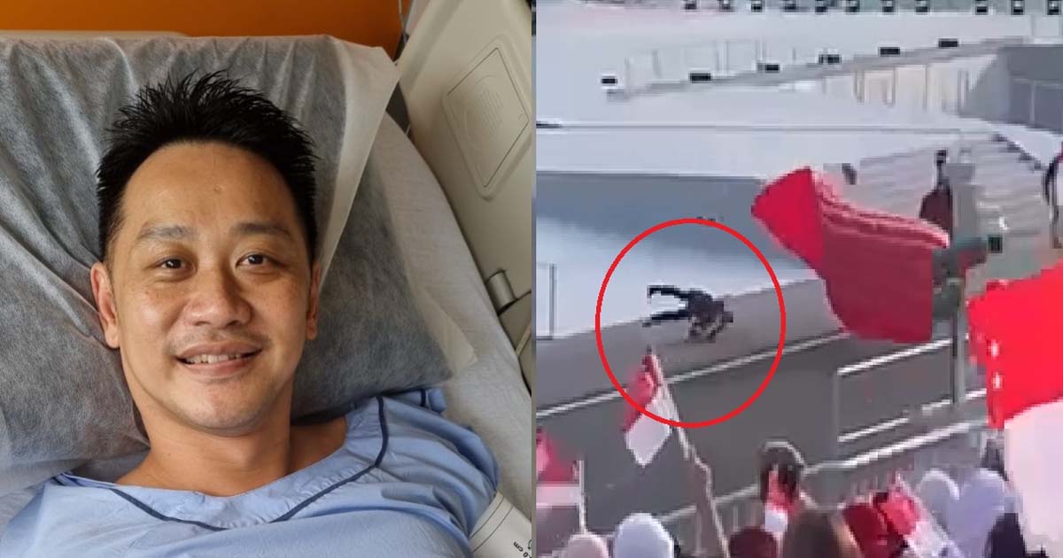 RED LION PARACHUTIST MEMBER IS IN STABLE CONDITION & NO SURGERY IS REQUIRED