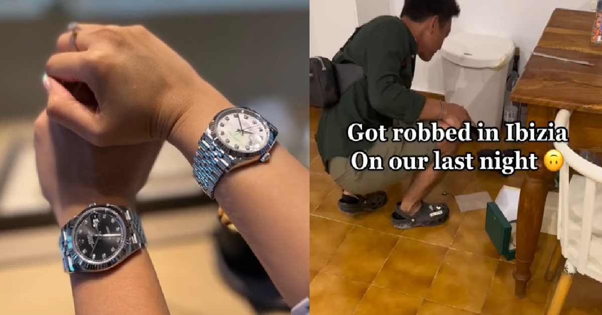 S’PORE COUPLE BOUGHT 2 ROLEX DURING EUROPE HOLIDAY, KENA ROBBED ON LAST DAY
