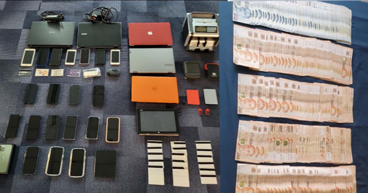 3 MEN & 1 WOMAN ARRESTED, PHISHING SCAMS TARGETING BANK CUSTOMERS