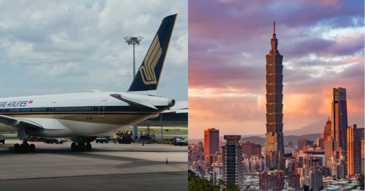 NO SIA FLIGHTS GOING THROUGH TAIWAN AIRSPACE EXCEPT TAIPEI BOUND FLIGHTS