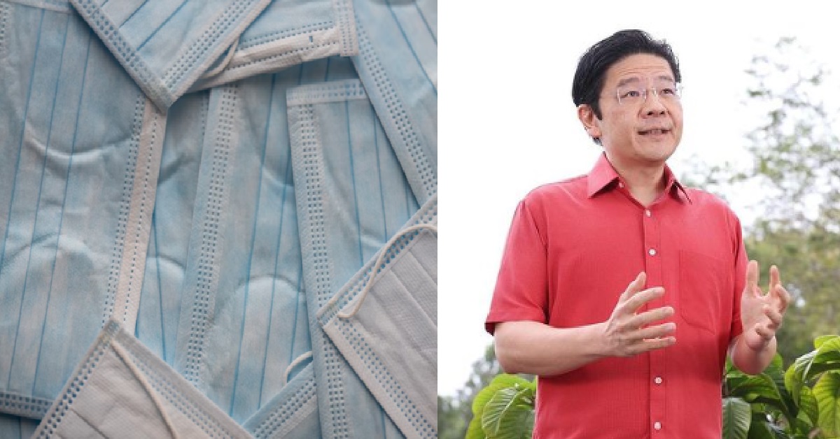 MASK WEARING WILL START BEING OPTIONAL FROM 29 AUGUST ONWARDS – LAWRENCE WONG