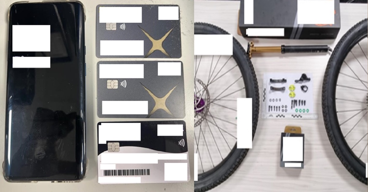 MAN ARRESTED FOR USING STOLEN IDENTITIES TO GET CREDIT TO MAKE PURCHASES
