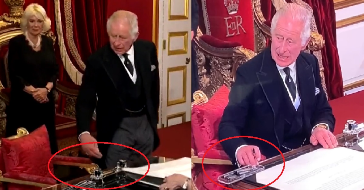 KING CHARLES ASKS STAFF TO MOVE PENS AWAY BECAUSE HE IS TOO “KINGLY” TO DO IT HIMSELF