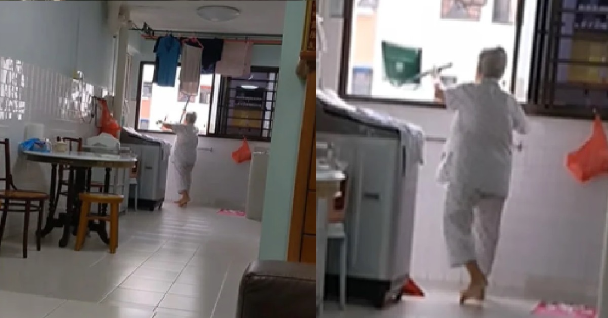 S’PORE MAN “BAO TOH” GRANDMOTHER ONLINE FOR LITTERING OUT OF WINDOW,