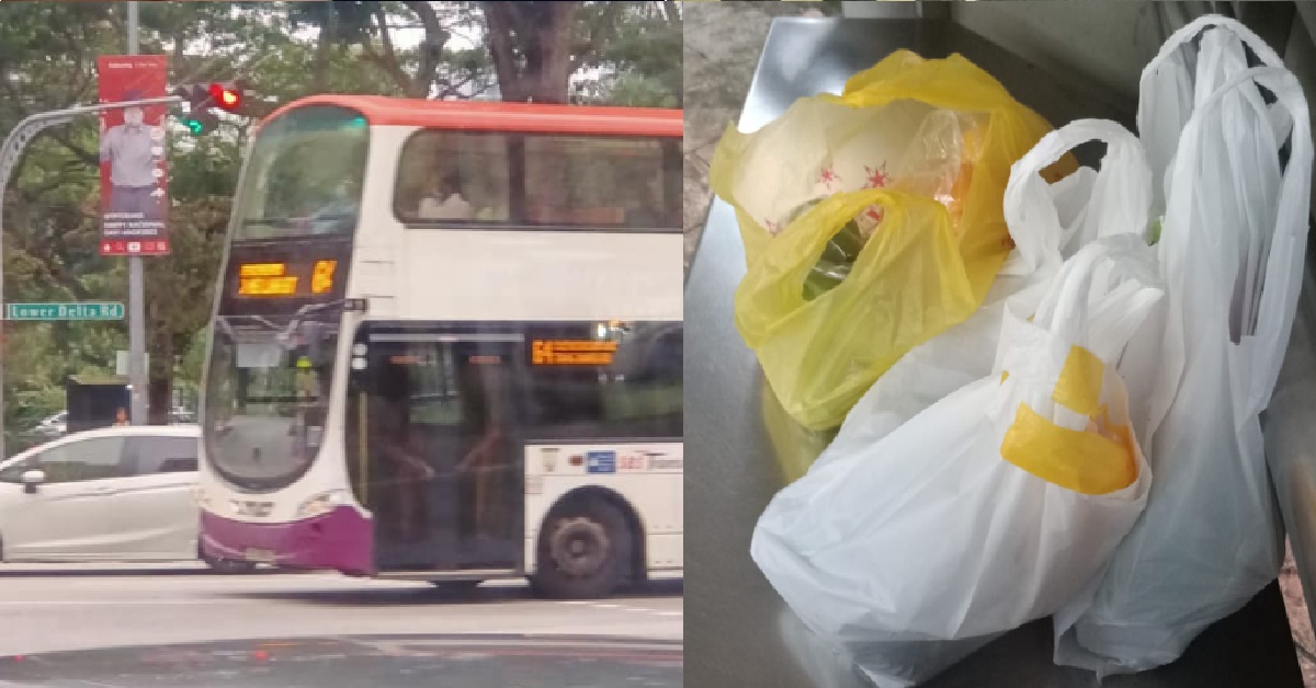 UNCLE RAN AFTER BUS WITH GROCERIES IN HAND, BUT BUS DROVE OFF AS HE’S ABOUT TO REACH