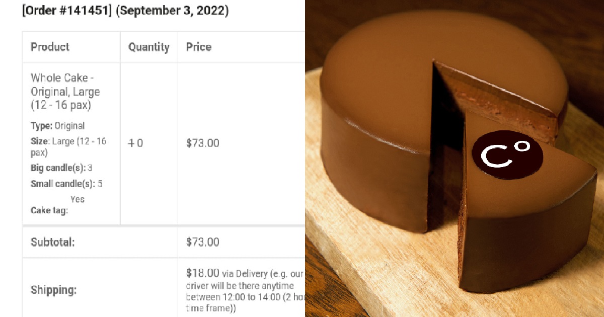 WOMAN BOUGHT B’DAY CAKE FOR PARTY BUT ORDER WAS CANCELLED BY DELIVERY DRIVER