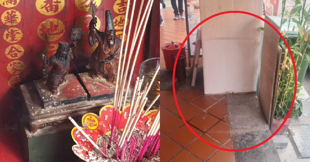 “TUA DI AH PEK” STATUES STOLEN FROM ALTAR AT WALKWAY, OWNER WARNS OF “WHAT’S COMING”