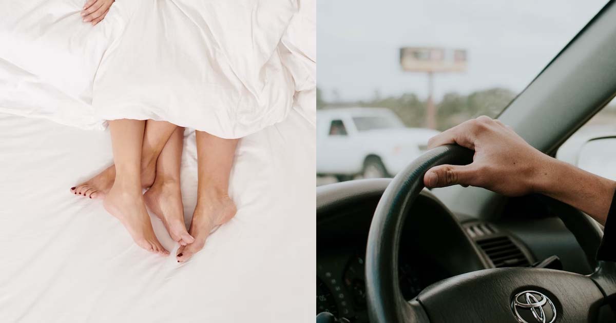 MAN WORKING FULL-TIME JOB DRIVES PART-TIME GRAB TO FEED HIS M’SIAN MISTRESS