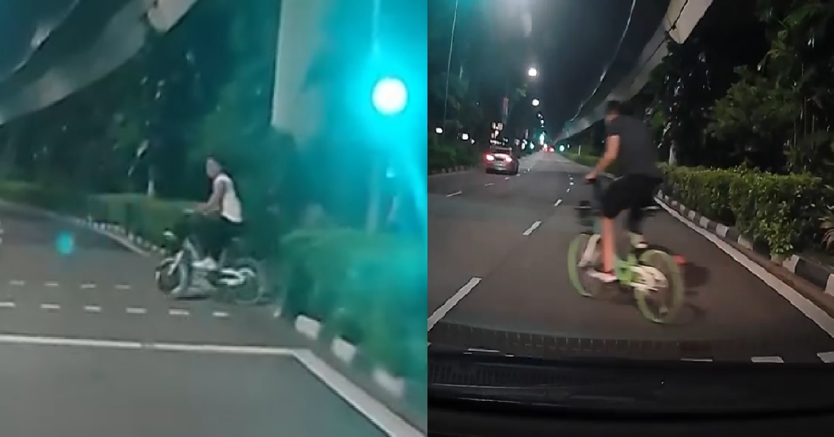 CYCLISTS DASHED ACROSS RED LIGHT AND ALMOST GOT THEMSELVES REINCARNATED