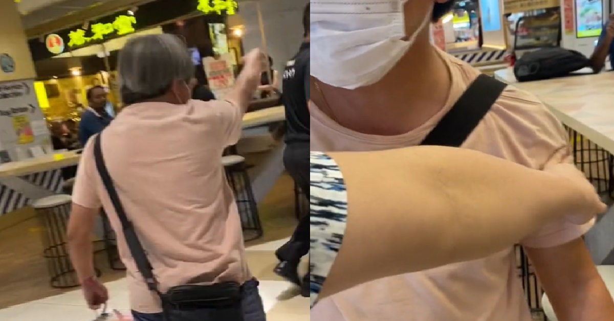 GUY STEPS IN TO STOP UNCLE FROM FIGHTING AT FUNAN MALL, “EVERYTHING’S FINE”