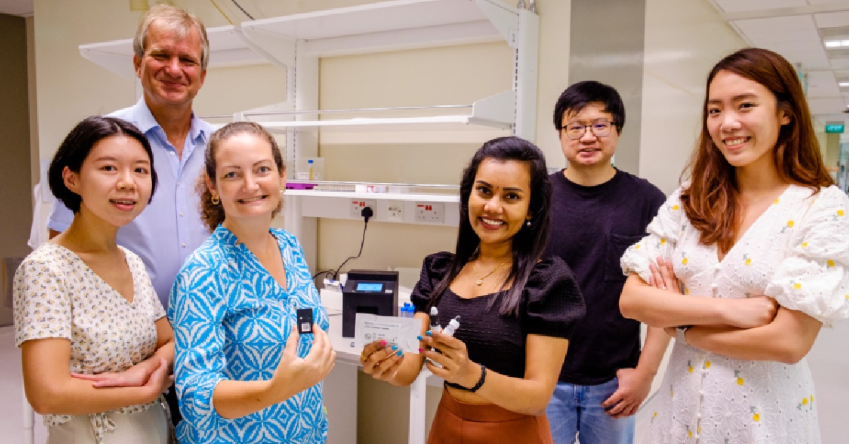 S’PORE SCIENTISTS DEVELOPED TEST KIT THAT DETECTS COVID IMMUNITY IN JUST 10 MINS