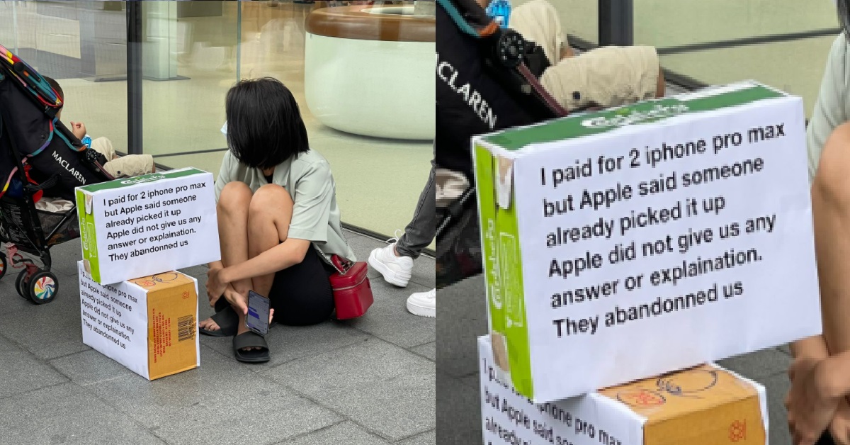 WOMAN ORDERED & PAID FOR 2 IPHONES @ ORCHARD, WAS TOLD SOMEONE ELSE PICKED IT UP